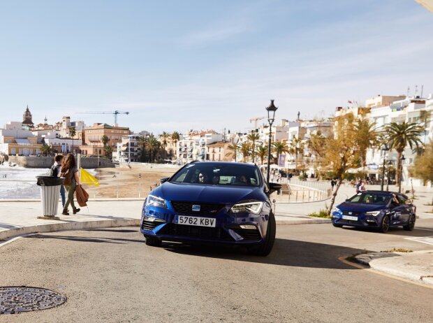 Die Testfahrt am Steuer der SEAT Leon ST CUPRA führte von Barcelona nach Valencia Die Testfahrt am Steuer der SEAT Leon ST CUPRA führte von Barcelona nach Valencia