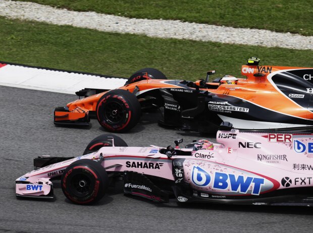 Stoffel Vandoorne, Sergio Perez Stoffel Vandoorne, Sergio Perez