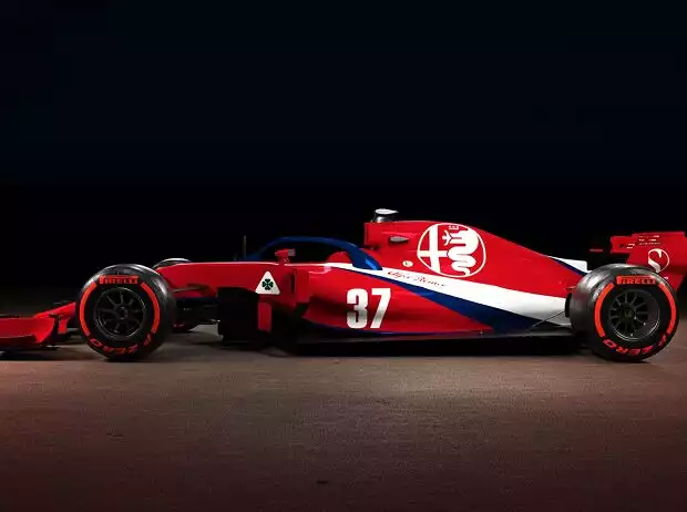 Designstudie: Sauber/Alfa Romeo Titel-Bild zur News: Designstudie: Sauber/Alfa Romeo