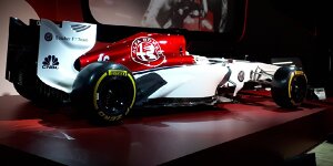Alfa Romeo und Sauber: So sieht die Lackierung 2018 aus!
