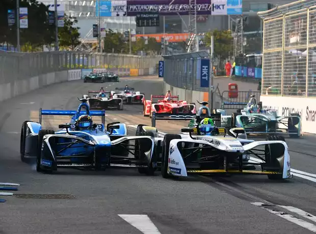 Titel-Bild zur News: Sebastien Buemi, Lucas di Grassi