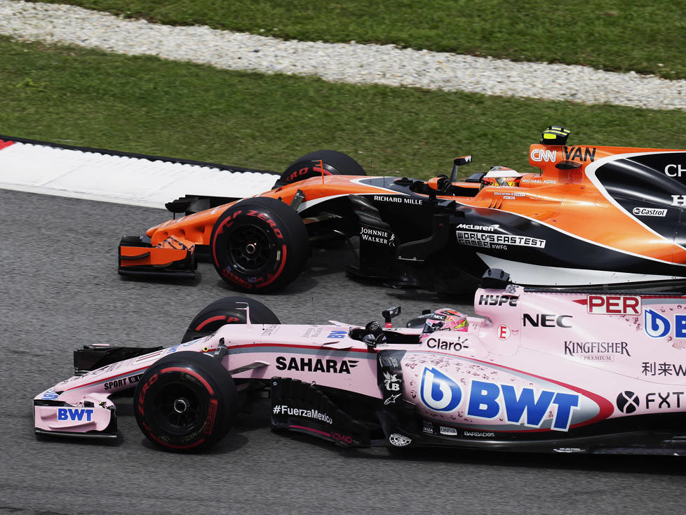 Stoffel Vandoorne, Sergio Perez