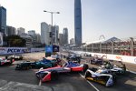 Luca Filippi (NIO), Nick Heidfeld (Mahindra) und Lucas di Grassi (Audi) 