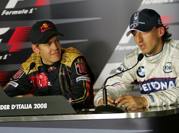 Titel-Bild zur News: Vettel, Kubica
