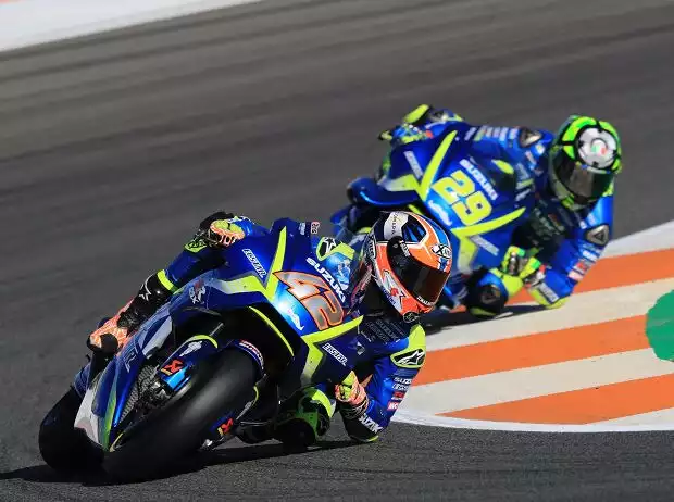 Titel-Bild zur News: Alex Rins, Andrea Iannone