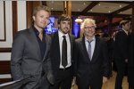 Nico Rosberg, Fernando Alonso & Jacques Villeneuve