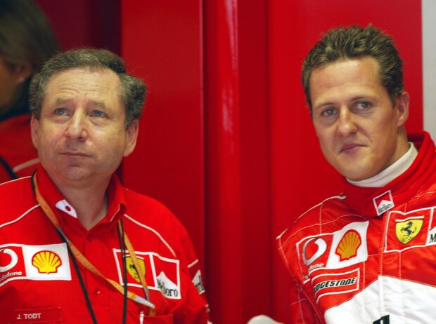 Jean Todt und Michael Schumacher Jean Todt und Michael Schumacher