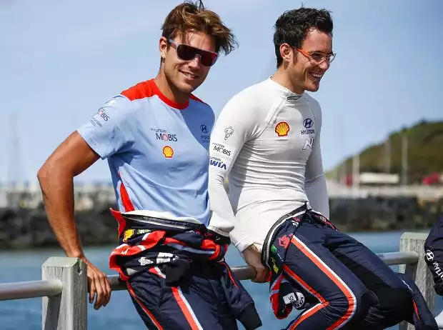 Titel-Bild zur News: Andreas Mikkelsen, Thierry Neuville
