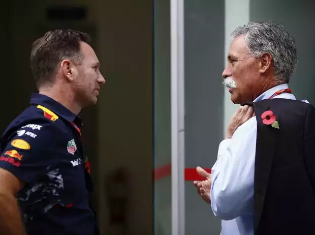 Titel-Bild zur News: Christian Horner, Chase Carey