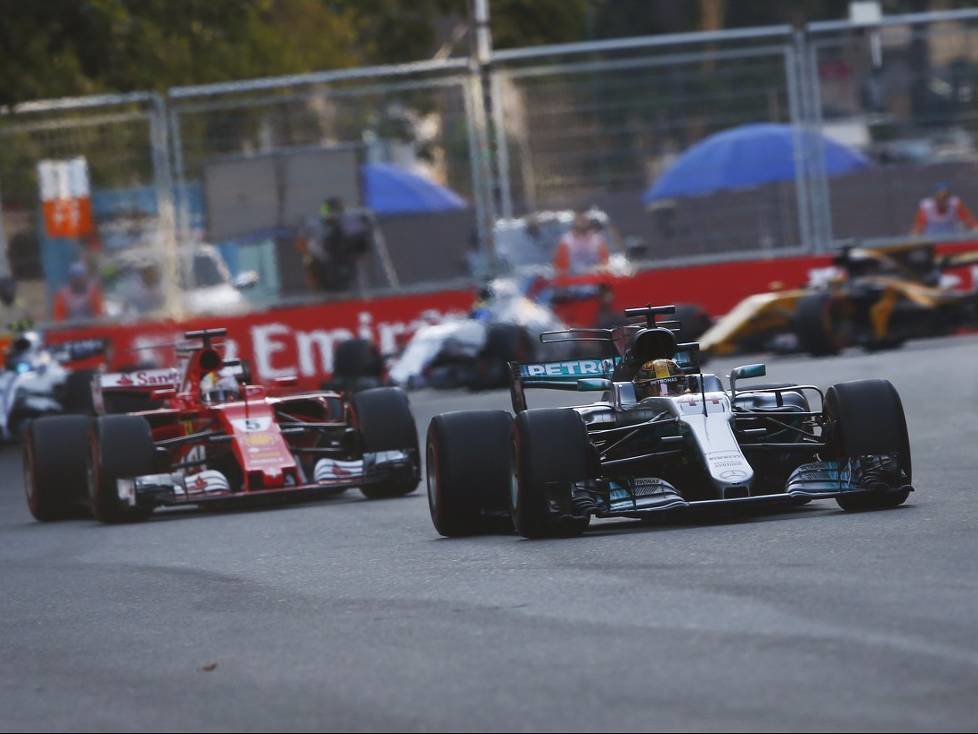 Lewis Hamilton, Sebastian Vettel, Daniel Ricciardo, Lance Stroll, Felipe Massa