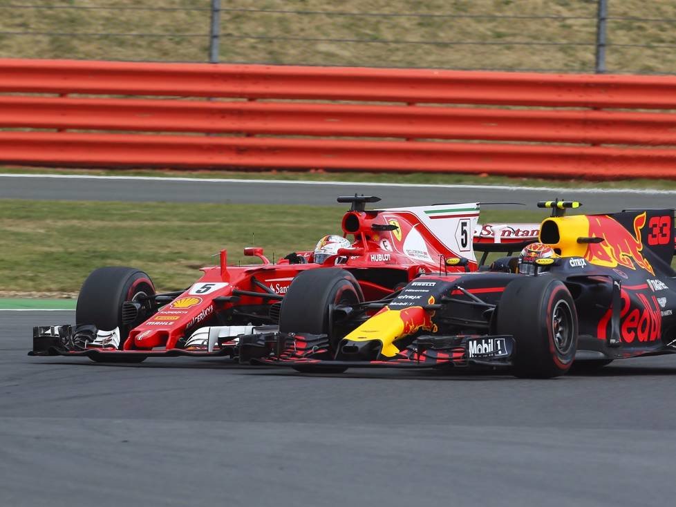 Max Verstappen, Sebastian Vettel