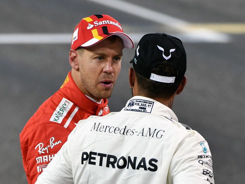 Sebastian Vettel, Lewis Hamilton