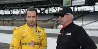 Helio Castroneves und Rick Mears