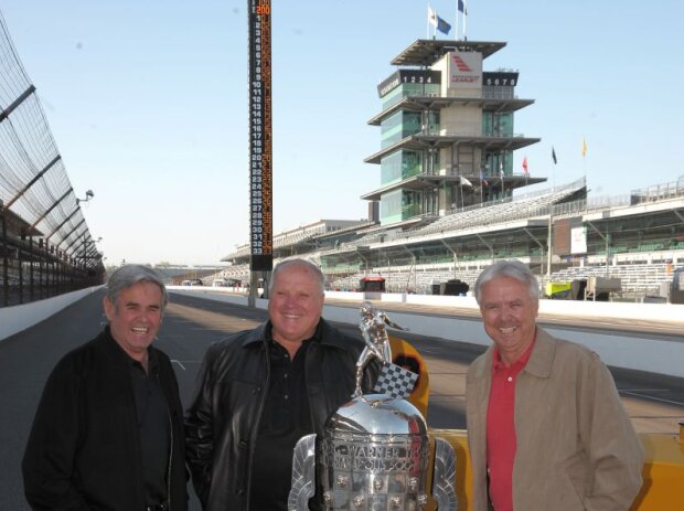 Al Unser, AJ Foyt, Rick Mears