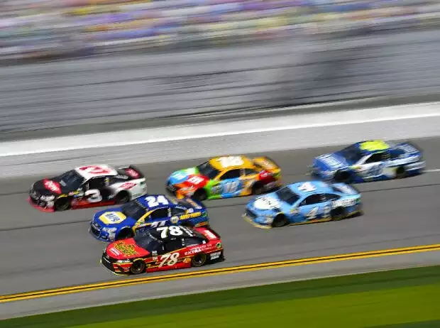 Austin Dillon, Chase Elliott, Martin Truex Jun. Titel-Bild zur News: Austin Dillon, Chase Elliott, Martin Truex Jun.