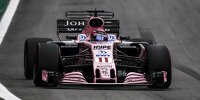 Bild zum Inhalt: Sergio Perez: Budgetobergrenze würde Force India sehr helfen
