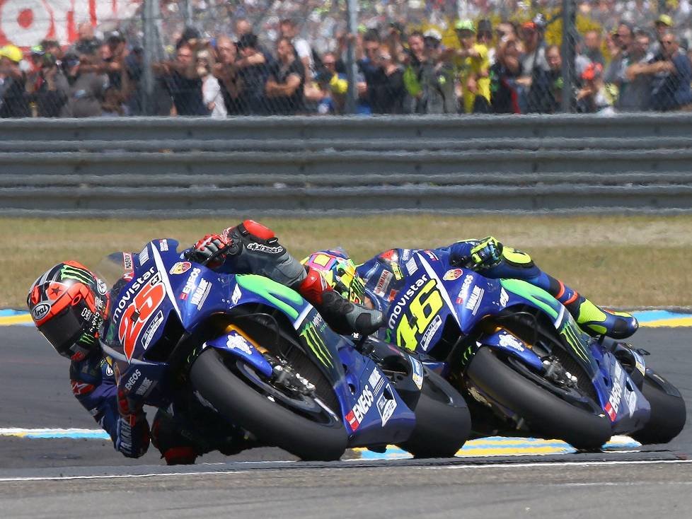 Maverick Vinales, Valentino Rossi