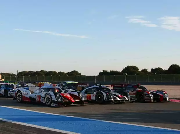 Anthony Davidson, Kazuki Nakajima, Timo Bernhard, Mark Webber Titel-Bild zur News: Anthony Davidson, Kazuki Nakajima, Timo Bernhard, Mark Webber