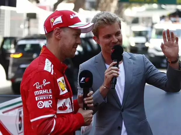 Sebastian Vettel, Nico Rosberg Titel-Bild zur News: Sebastian Vettel, Nico Rosberg