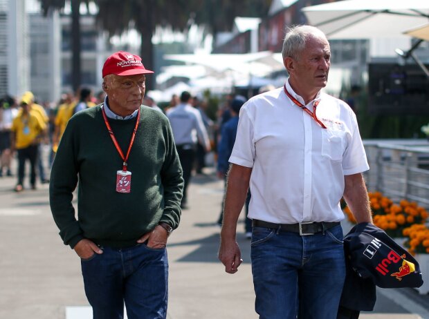Niki Lauda, Helmut Marko Niki Lauda, Helmut Marko