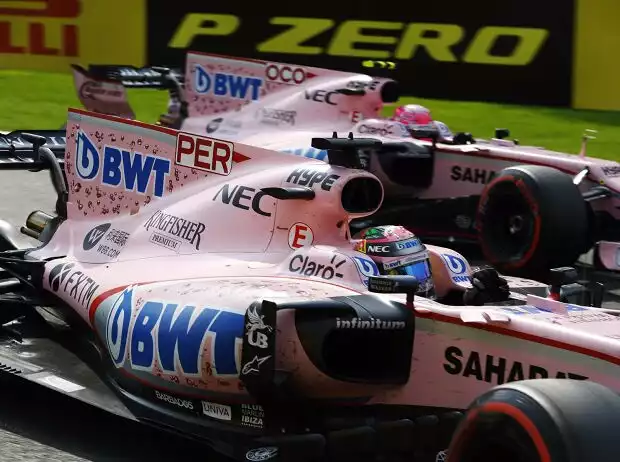 Sergio Perez, Esteban Ocon Titel-Bild zur News: Sergio Perez, Esteban Ocon