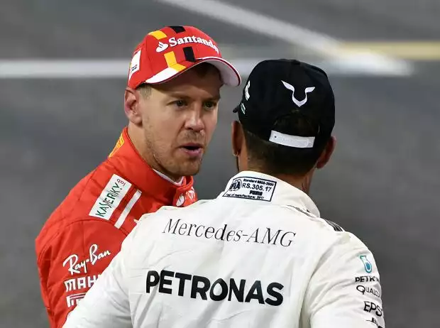 Sebastian Vettel, Lewis Hamilton Titel-Bild zur News: Sebastian Vettel, Lewis Hamilton