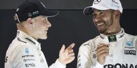 Bild zum Inhalt: Keine Spielchen: Hamilton lobt Bottas & schweigt zu Rosberg