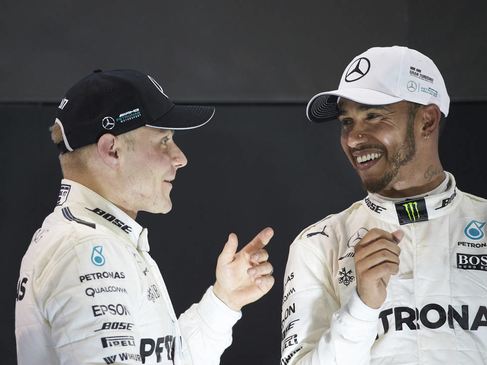 Valtteri Bottas, Lewis Hamilton