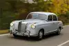 Bild zum Inhalt: Hildebrandt fährt die Ikonen: Mercedes 220 Ponton von 1955