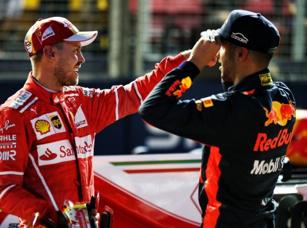 Sebastian Vettel, Daniel Ricciardo Sebastian Vettel, Daniel Ricciardo