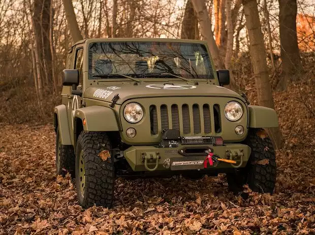 Jeep Geiger-Willys Limited Edition Titel-Bild zur News: Jeep Geiger-Willys Limited Edition