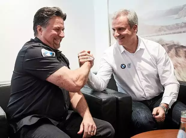 Jens Marquardt, Michael Andretti Titel-Bild zur News: Jens Marquardt, Michael Andretti