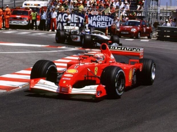 Michael Schumacher beim Großen Preis von Monaco 2001