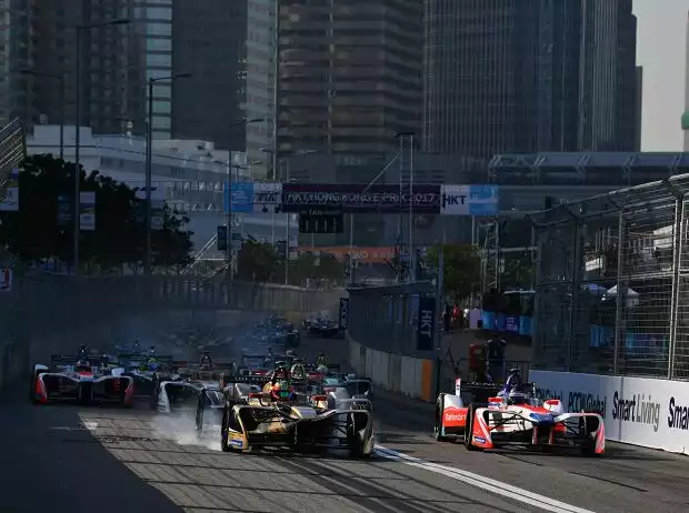 Jean-Eric Vergne und Felix Rosenqvist Titel-Bild zur News: Jean-Eric Vergne und Felix Rosenqvist