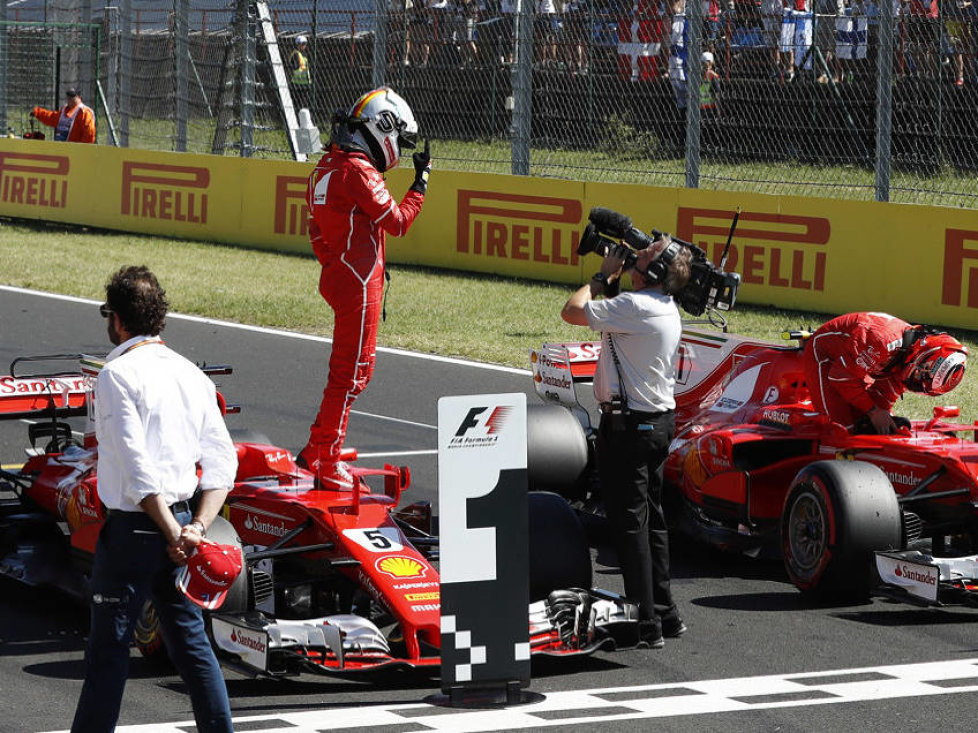 Sebastian Vettel, Kimi Räikkönen