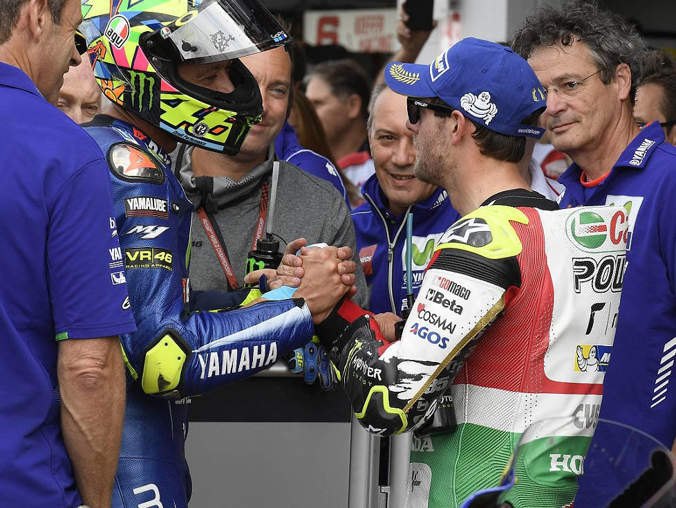 Cal Crutchlow, Valentino Rossi