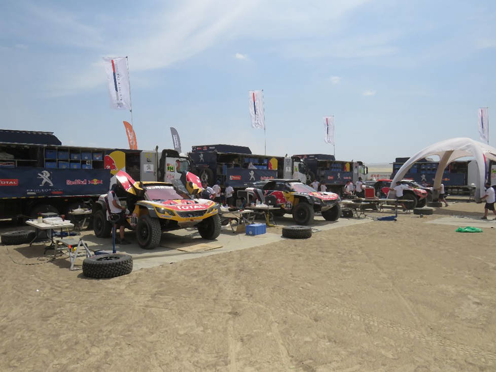 Rallye Dakar, Biwak Pisco