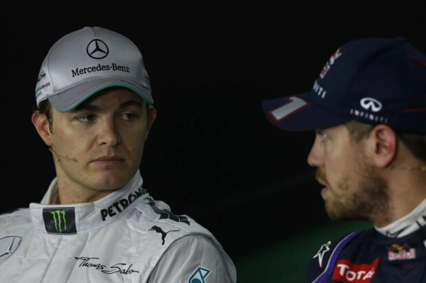 Nico Rosberg Sebastian Vettel Mercedes Mercedes AMG Petronas Motorsport F1Red Bull Red Bull Racing F1 ~Nico Rosberg und Sebastian Vettel ~ 