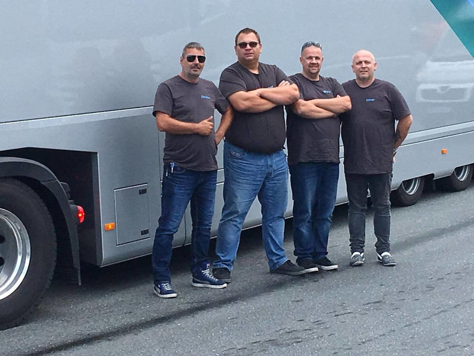 Christian Ebner und Kollegen on the road