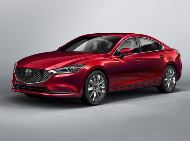 Titel-Bild zur News: Mazda6 Facelift 2018
