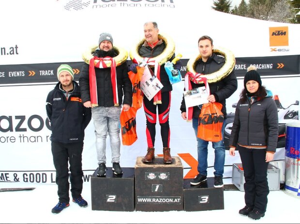 Christian und Gottfried Nimmervoll beim KTM-X-Bow-Wintercup 2018 im Thomatal Christian und Gottfried Nimmervoll beim KTM-X-Bow-Wintercup 2018 im Thomatal