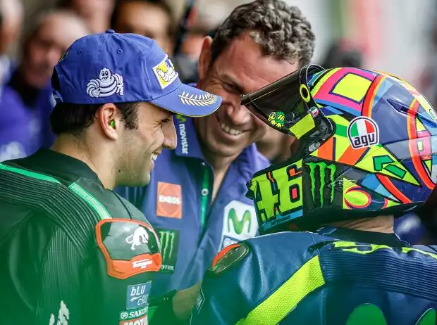 Johann Zarco, Valentino Rossi Titel-Bild zur News: Johann Zarco, Valentino Rossi