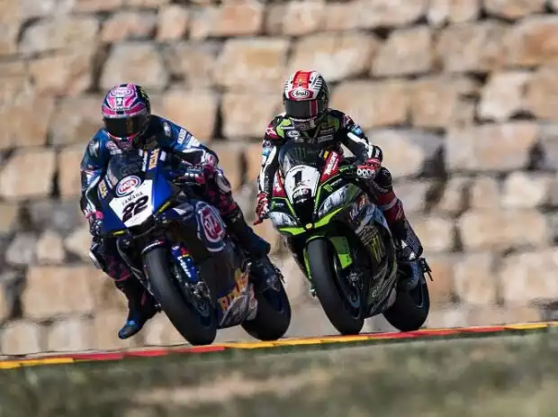 Alex Lowes, Jonathan Rea Titel-Bild zur News: Alex Lowes, Jonathan Rea