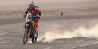 Bild zum Inhalt: Dakar 2018: Erneuter Führungswechsel bei Motorrädern