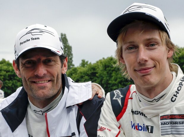 Timo Bernhard, Mark Webber, Brendon Hartley