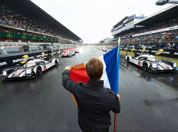 Timo Bernhard, Mark Webber Titel-Bild zur News: Timo Bernhard, Mark Webber