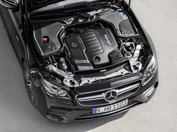Motor des Mercedes-AMG E 53 Coupé 4Matic+ Motor des Mercedes-AMG E 53 Coupé 4Matic+