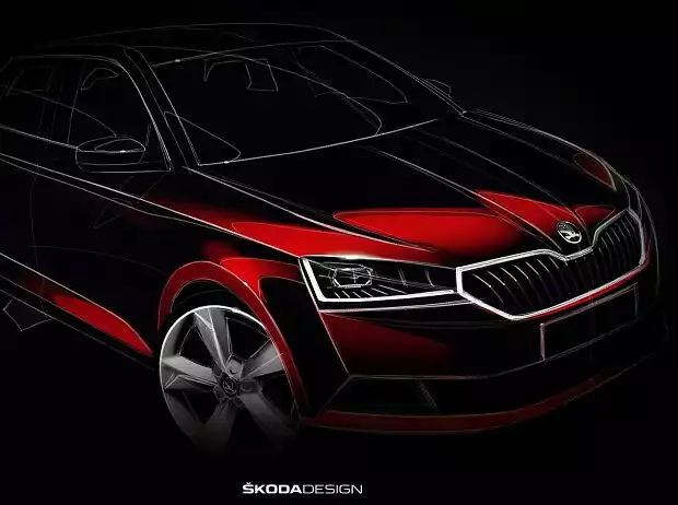Ein erster Blick auf den nächsten Skoda Fabia 2018 Titel-Bild zur News: Ein erster Blick auf den nächsten Skoda Fabia 2018