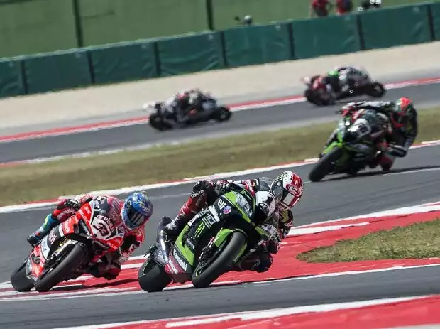 Jonathan Rea, Marco Melandri Titel-Bild zur News: Jonathan Rea, Marco Melandri