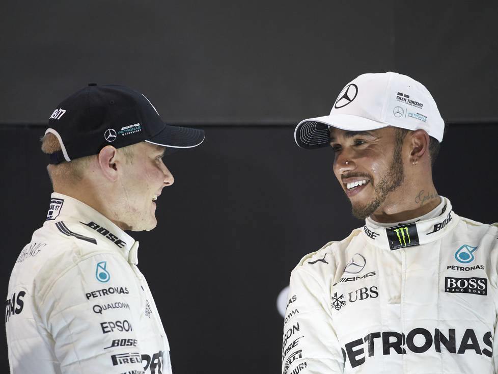 Valtteri Bottas, Lewis Hamilton